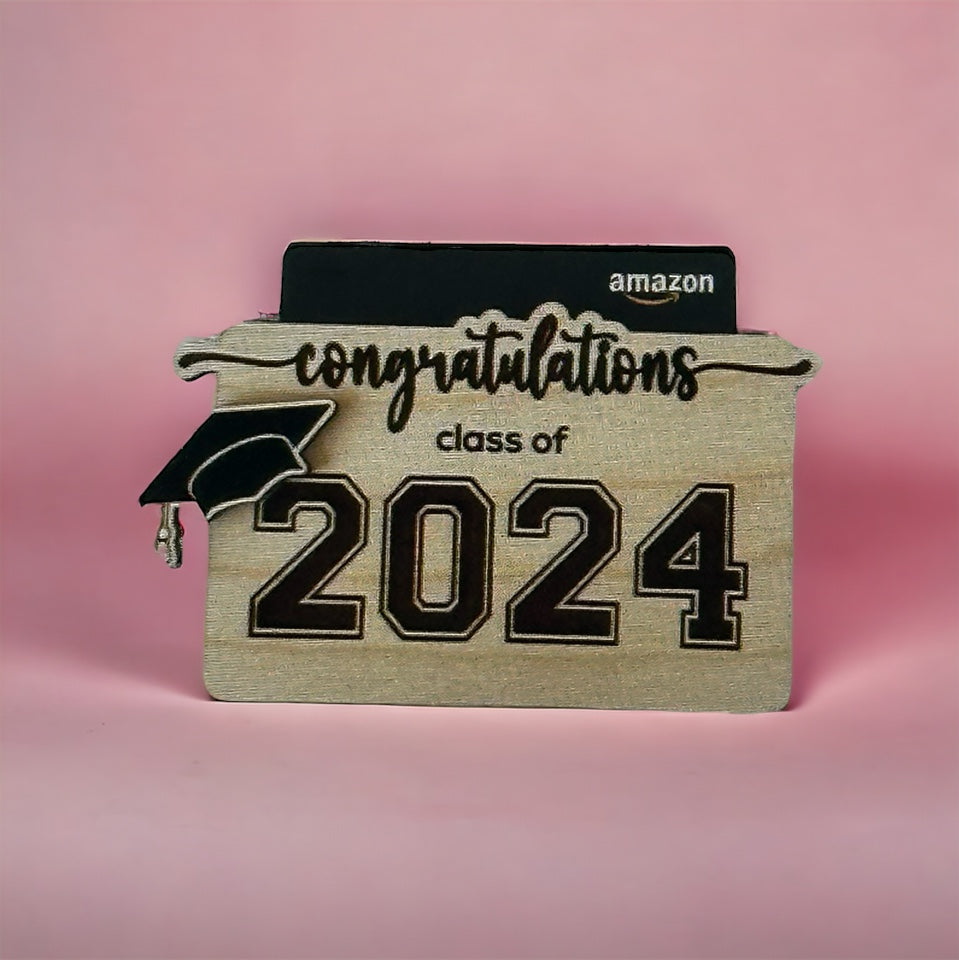 Gift Card Holder - Graduation - Class of 2024