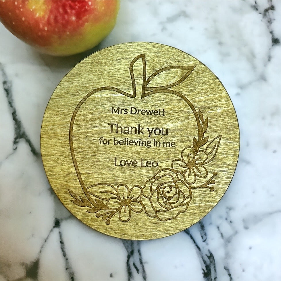 Teacher Appreciation Coaster -