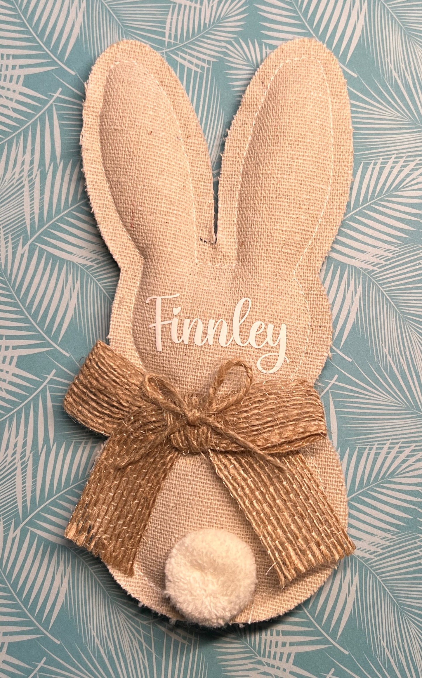 Personalised Bunny - Easter - novelty - children - rabbit - pocket hug