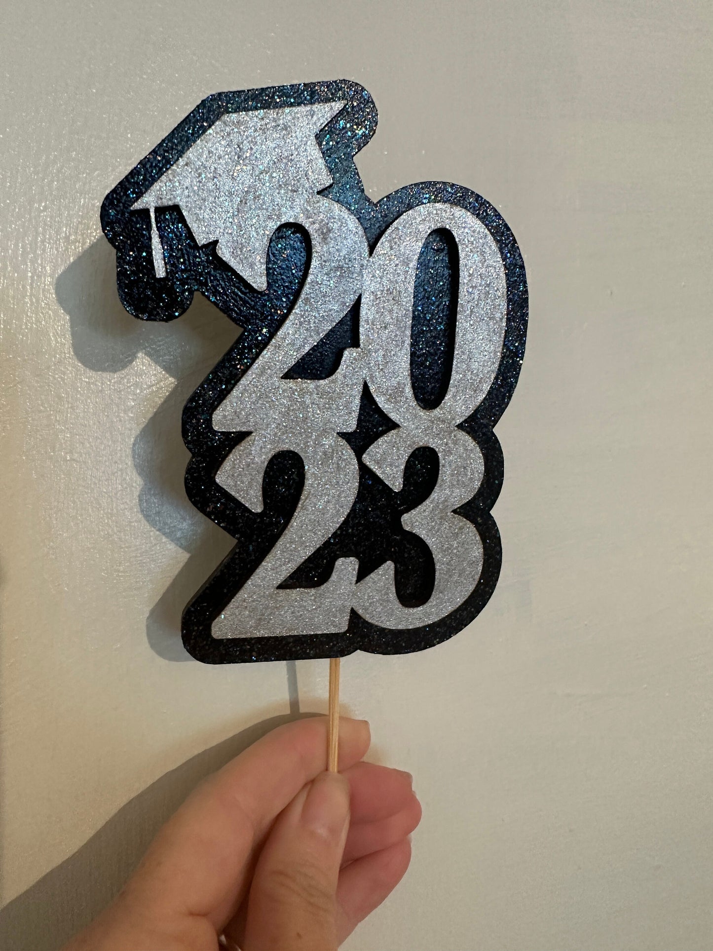 Graduation Cake Topper - Made from wood