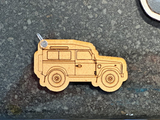 Landrover Defender Keyring - Fathers Day/Birthday Gift